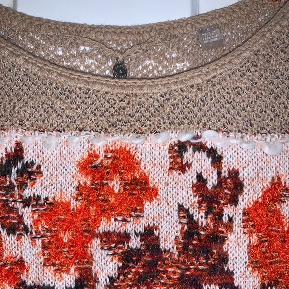 Anthropologie Banded Bouquets Tunic Sweater - Picture 7 of 16